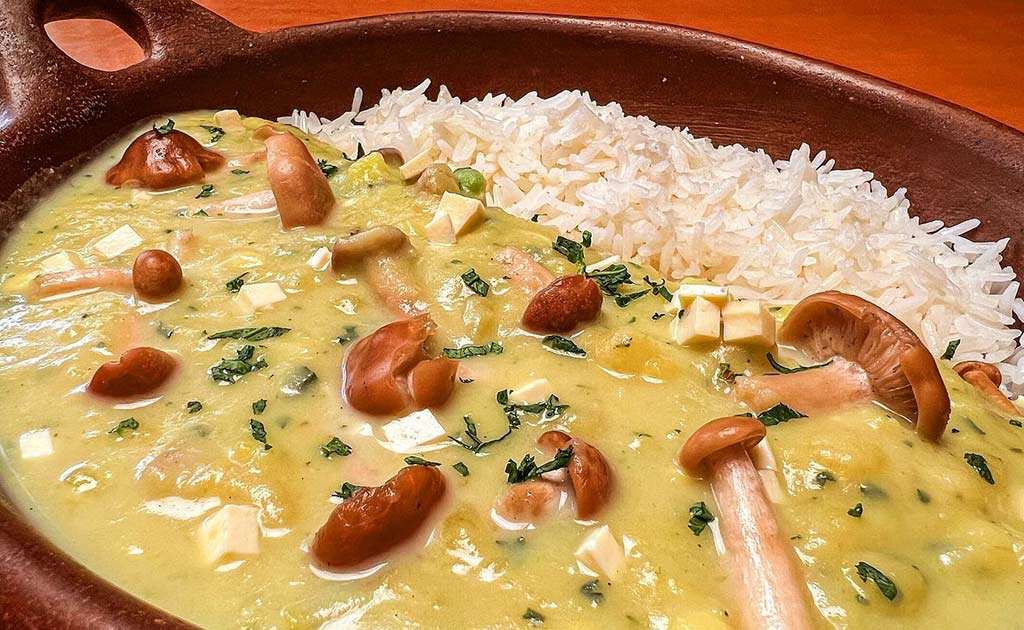 | Vale Sagrado Capchi de Habas y Setas